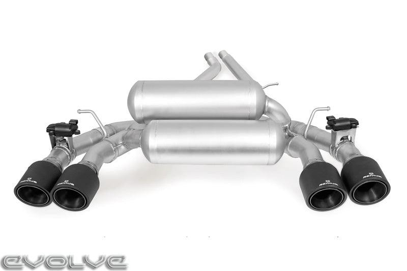 Remus Racing Axle back system with integrated valves - BMW 2 Series F87 M2 Competition - Evolve Automotive